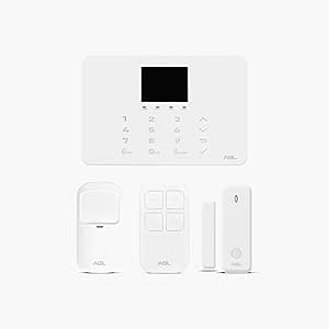 Kit Central de Alarme Izzy Touch AGL – Central de Alarme WiFi com Display Touch, Automação, Controle pelo APP AGL Home e Integração com Assistentes de Voz.