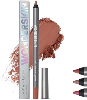 Wonderskin 360 Contour Lip Liner Pencil pielęgnująca konturówka do ust, trwała, wodoodporna i zabezpieczona przed ścieraniem (Saddle)