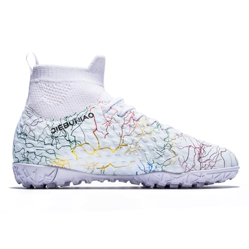 Unisex Kids Soccer Shoes Football Cleats Athletic Soccer Shoes Outdoor Sports Sneaker AG/FG3