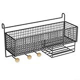 Matériau de haute qualité : fabriqué à partir de tissu robuste et de crochets en fer forgé, ce sac de rangement résiste à une utilisation quotidienne dans un dortoir, une performance durable dans les chambres d'université, les appartements partagés ou les petites chambres.