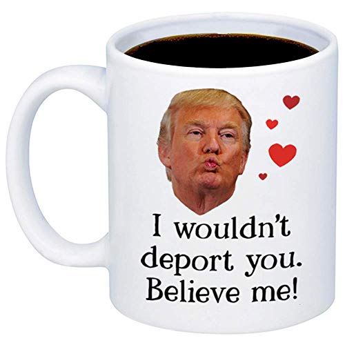 MyCuppaJoy Gift For Valentine's Day - I WOULDNT DEPORT YOU Coffee Mug