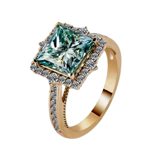 Bague fiançailles émeraude argent 925 et moissanite VVS d'exception