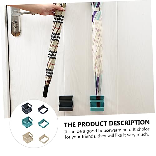 PRETYZOOM 3 Conjuntos De Suporte De Guarda-Chuva Montado Na Parede Rack De Guarda-Chuva Organizador
