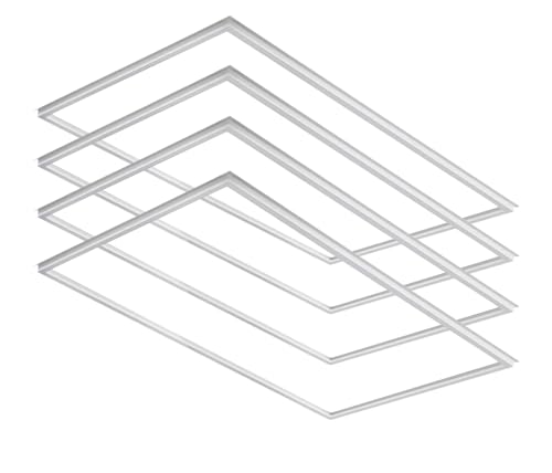 2x2 FT Edge-Lit Frame LED Panel Lights,5CCT Selectable 3000K-6500K, 2600/3900/5200LM,20W/30W/40W
