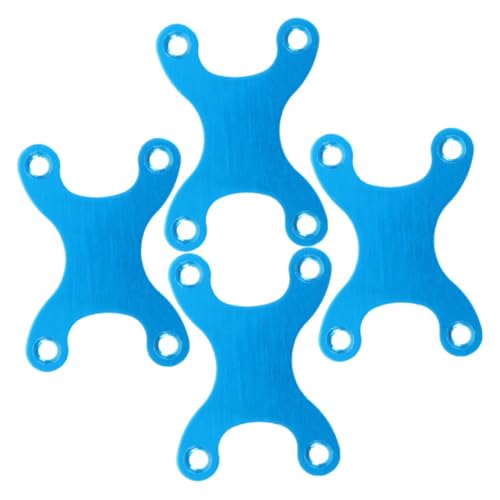 KICHOUSE Skateboard Bridge Support 4pcs Aluminum Gasket Anti-Sink for Easy Repair and Longevity