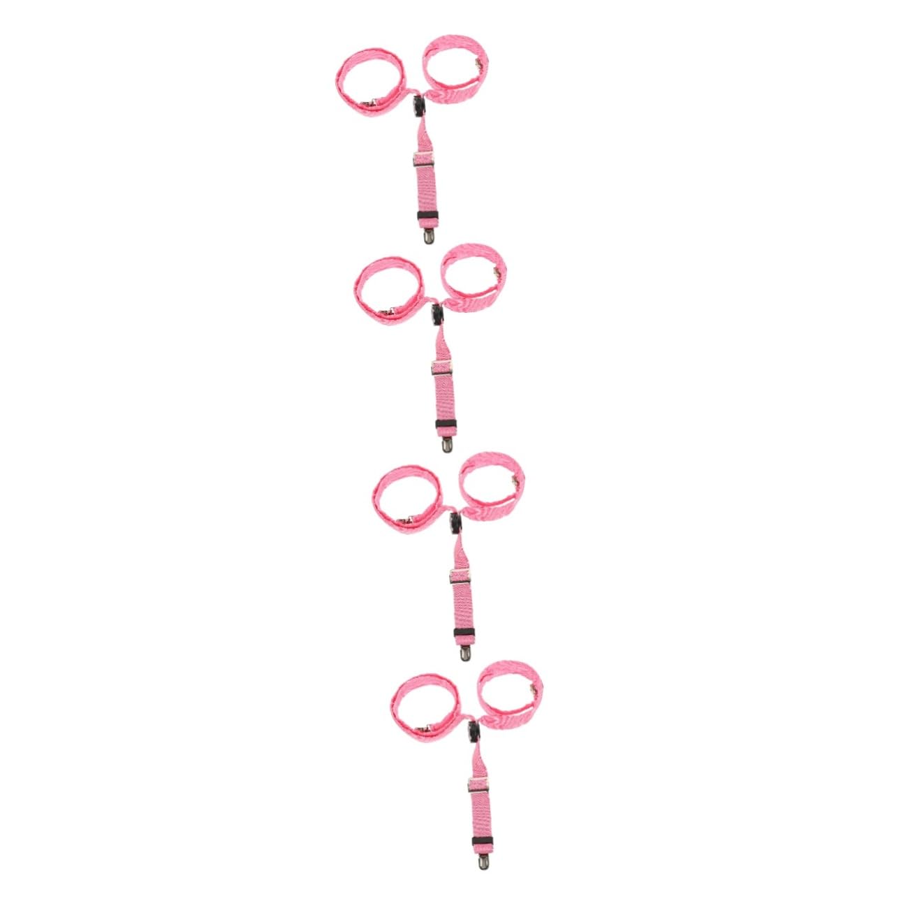 GALPADA 4pièces Led Pantalon Bretelles Lumineuses Pour Hommes Et Femmes Accessoires De Mode Pour Shorts Et Jeans Ajustables Et Confortables Idéaux Pour Fêtes Et Concerts