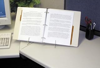 2 X Mighty Bright 37401 Fold-N-Stow Book Holder