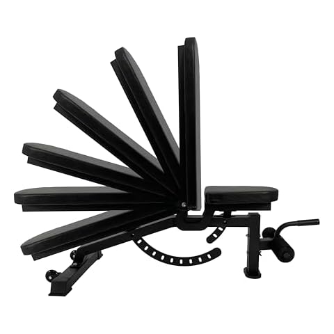 BRAINGAIN Adjustable Weight Bench for Full-Body Workouts Cover