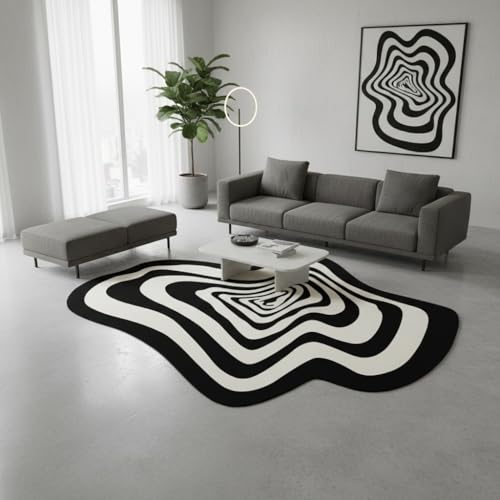 Tapete Abstracto Irregular Funky Swirl 72x48 pulgadas miniatura 2