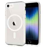 iPhone SE3 ケース クリア MagSafe対応 超軽量 iPhone SE2 ケース iPhone7 iPhone8 用 カバー 黄変防止 TPU+PC バンパー 耐衝撃 すり傷防止 ワイヤレス充電対応 PinLiSheng，クリア