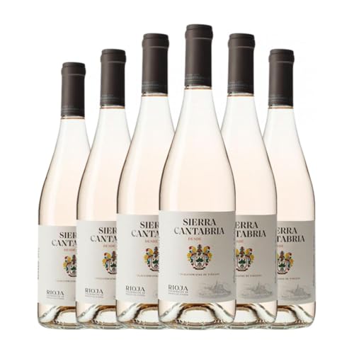 Sierra Cantabria Rosado Rioja 75 cl Vino rosado (Caja de 6 Botellas de 75 cl)