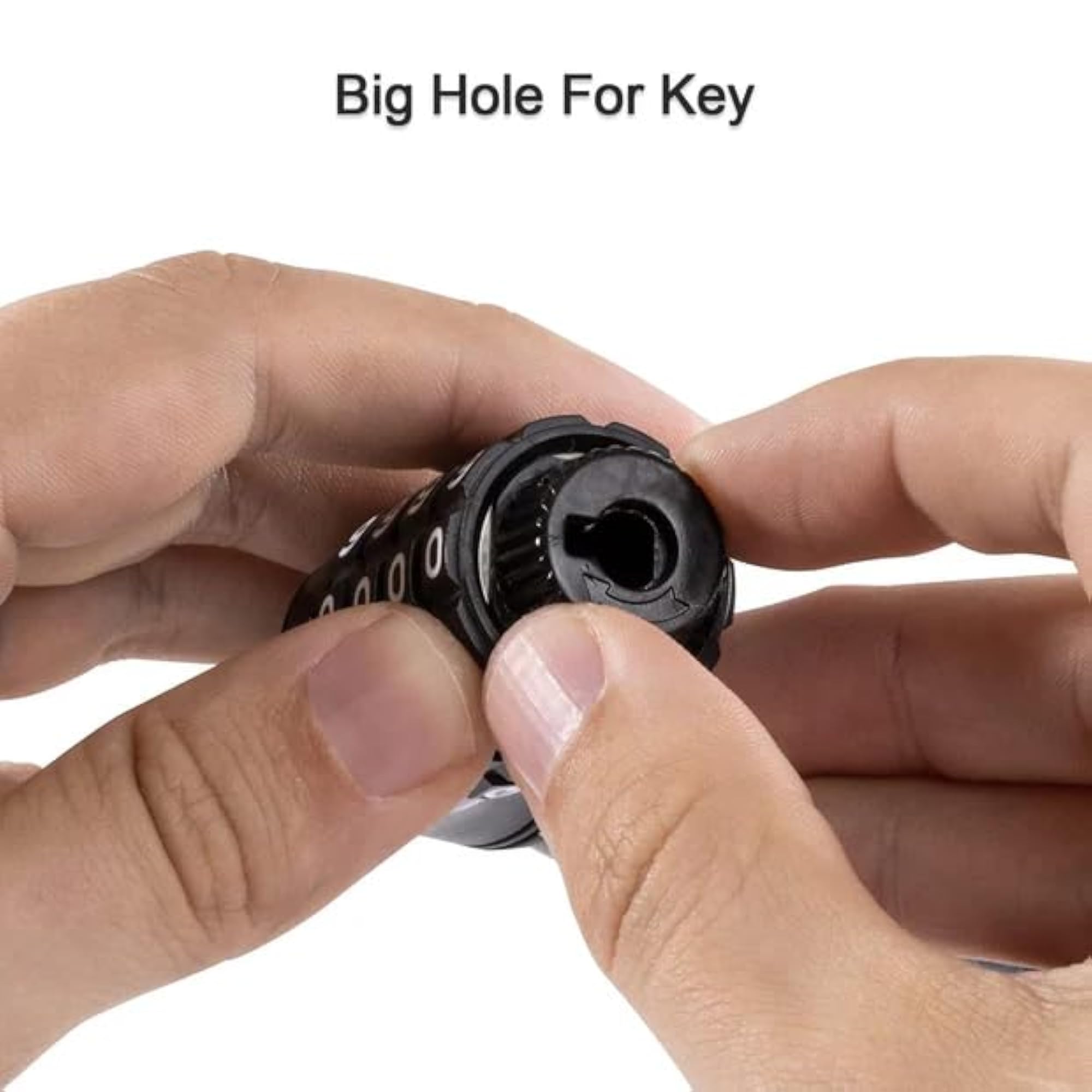 Multi-Purpose Plastic Combination Lock for Helmet & Luggage