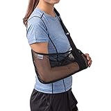 TODDOBRA Mesh Arm Shoulder Sling - Medical Shoulder Immobilizer for Shower - Adjustable Arm Brace for Torn Rotator Cuff Injury - Right Left Arm for Men Women - Shower Sling for Elbow, Wrist-3pcs--5set-If you do not receive 5 sets of merchandise, we will refund you in full.