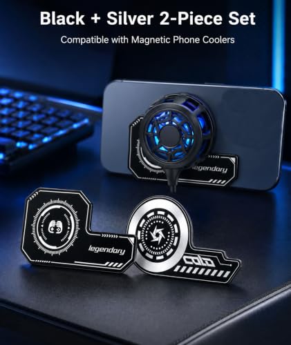 Image of 2PCS Cooling Pad for Mobile, Phone Cooler with Heat Dissipation Technology, Universal Cooling Plate for Smartphones