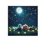 スヌーピー アート ポスター (20) キャンバス プリント 部屋飾り ウォールアート ベッドルーム ポスター 壁の絵 版画 インテリア28x28inch(70x70cm)