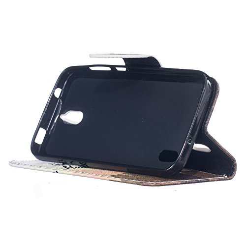 CaseHome Compatible for Huawei Y625 PU Cuoio Caso