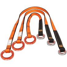 Notch 36" Friction Saver with Large and Small Aluminum Wear Safe Rings, Fray Resistant Custom Nylon Webbing, 23kN Product Rating, Meets ANSI Z133 and CE Certified NAFS-W3