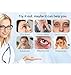 Moisture Chamber Glasses for Dry Eyes,3D Contoured Steep Eye Mask,Silicone Dry Eye Relief Goggles,Reusable Comfortable & Lightweight Sleep Mass(Black)