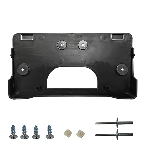 Soporte de plástico para matrícula frontal compatible con GMC Sierra 3500HD 6