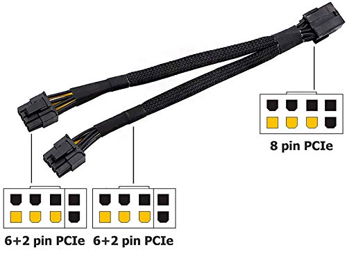 Répartiteur d'alimentation GPU 8 broches pour ajouter une carte graphique sans changer d'alim