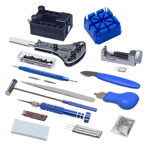 Outils changement pile montres et kit réparation montre pour techniciens débutants en entreprise