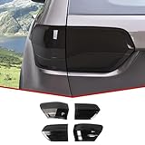 JeCar Smoked Taillight Covers Brake Light Bezel Guards Exterior Accessories Compatible with Jeep Grand Cherokee WK2 2014-2020