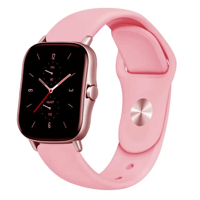 Image of AONES 22mm Silicone Belt Watch Strap Compatible for Noise Colorfit Caliber Go Smart Watch Band