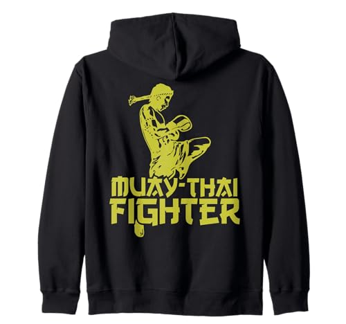 Muay Thai Fighter Martial Thai Boxeo MMA Hombres Mujeres Niños Sudadera con Capucha