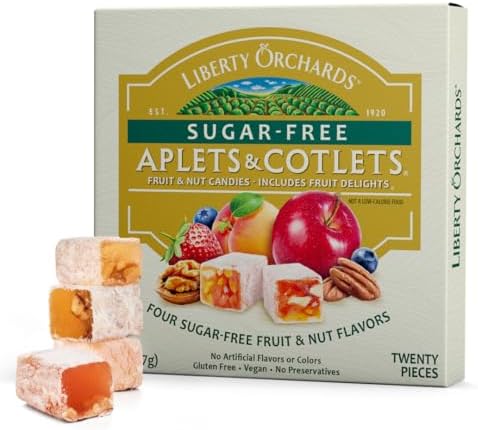 Amazon.com : Liberty Orchards Original Aplets & Cotlets - Gourmet Chewy ...