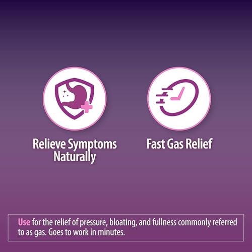 Image of HealthA2Z Gas Relief Simethicone 250mg, Fast Gas & Bloating Relief, Relieve Symptoms Naturally, 100 Softgels (Pack of 2)