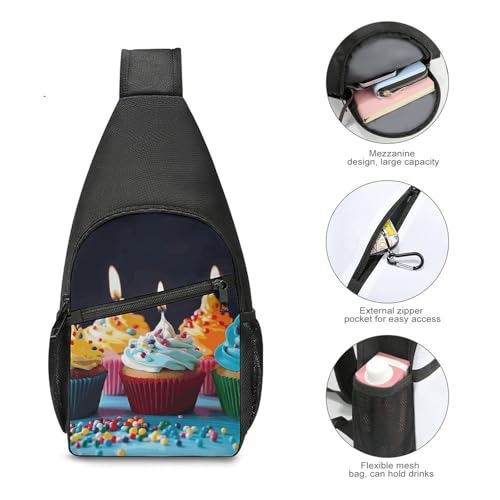 Bolso deportivo tipo bandolera para senderismo miniatura 5