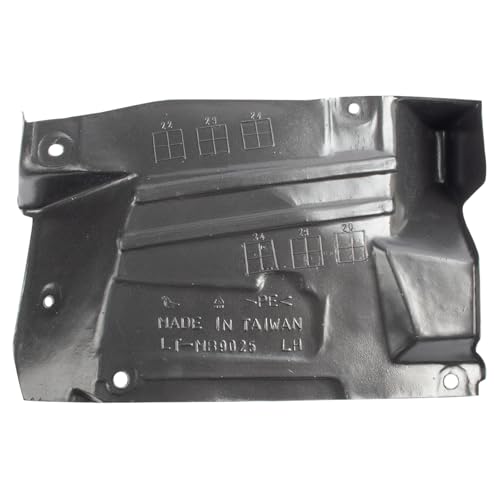 Image of TRQ Left Engine Splash Shield Driver Side Compatible with 2018-2024 Mitsubishi Eclipse Cross 2014-2019 Outlander 2018-2022 Outlander PHEV MI1228140
