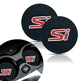 Car Cup Holder Coasters 2PCS 2.75 Inch Coasters for Honda Civic Accessories 11th Gen Sedan 2022 2023 2024 2025 Cup Holder