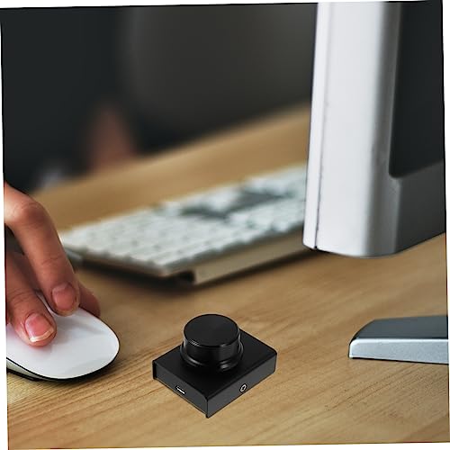 Controlador de volumen USB SHINEOFI con botón mute y luz led para PC 4