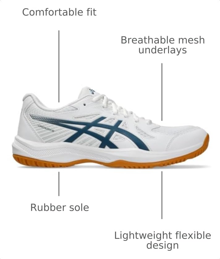 Image of ASICS Men's Upcourt 6 Volleyball Shoes