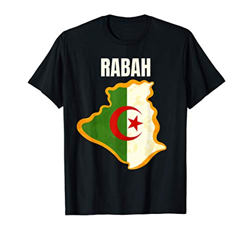 Photo de Rabah Algérien - drapeau algerie tee shirt personnalisé T-Shirt