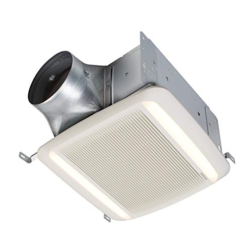 Broan-NuTone QTXE110150DCL Bathroom Ventilation LED Light, Energy Star Certified, 110-130-150