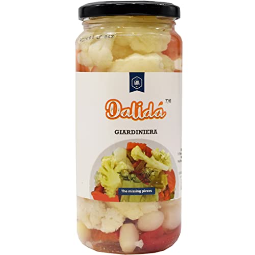 Dalida - Giardiniera, Pickled Vegetables, 16.9 Oz (Pack of 1)