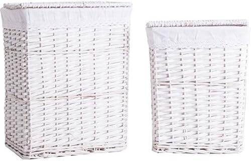 Desconocido B and B Vyp Online Wicker Wardrobe, Multi-Colour, 45 x 35 x 57 cm, Set of 2