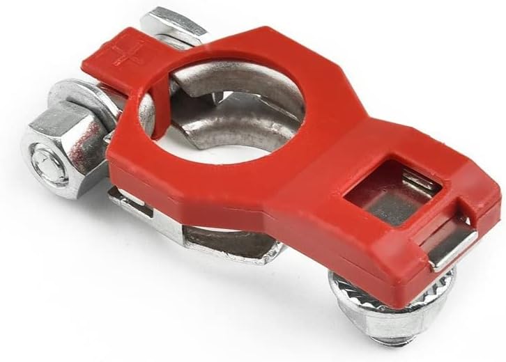 Miniatura 7 de Conector de terminal de batería positivo rojo compatible para Nissan 350Z 370Z Altima Armada Cube