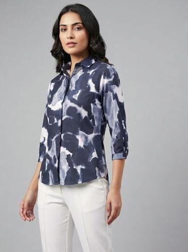Image of Leriya Fashion Tops for Woman | Casual Top for Women Stylish Western Outfit | Collared Button Shirt for Women Oversized | Girls Professional Shirt for Office and Daily Outfit