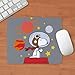CafePress Space Snoopy Mousepad Non-Slip Rubber Gaming Mousepad