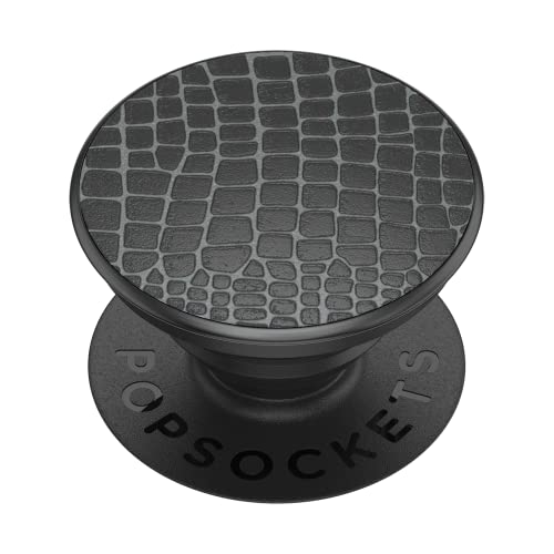 ​​​​PopSockets Phone Grip with Expanding Kickstand, PopSockets for Phone - Metal Croc
