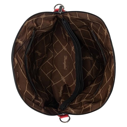 Wrangler Weekender Travel Bag Woven Top Handle Large Handbag and Boho Carry on Bag4