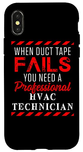 iPhone XR HVAC Technician Funny HVAC Tech Case