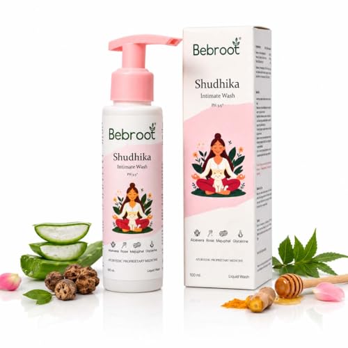 Shudhika pH 3.5 Ayurvedic Intimate Wash for Women with Aloe Vera,...
