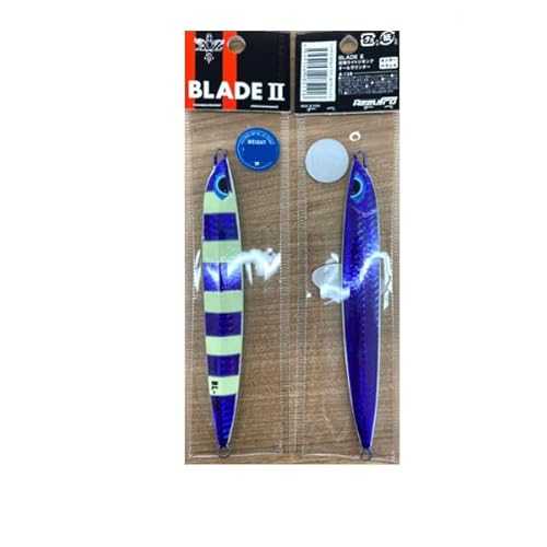 アズーロ ブレードII 180g ドラゴンゼブラパープル ジギング ジグ オフショア ルアー