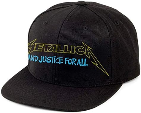 Metallica 'Justice Bright Starter' Baseball Cap Black