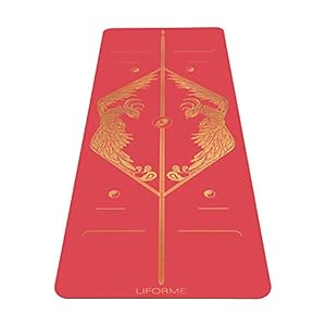 Liforme Zodiac New Year Collection – Free Yoga Bag Included – Patented Alignment System, Warrior-like Grip, Non-Slip, Eco-friendly, Sweat-resistant, Long, Wide and Thick for Comfort