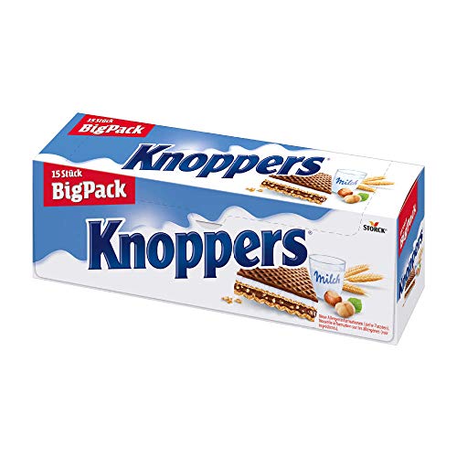 Knoppers Das Frühstückchen – und Alles ist drin! 15er Big Pack – 375g Packung